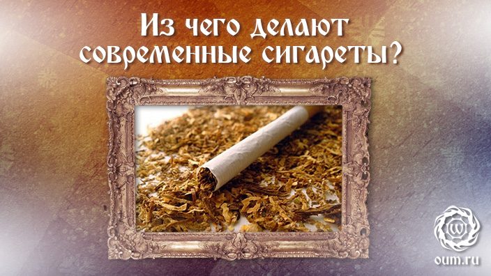 Из чего делают сигареты: слабонервным не смотреть!