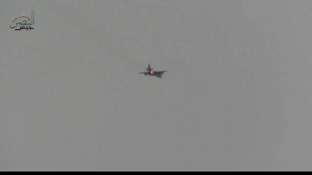 Срочная новость! В Идлибе сбит Су-25 ВКС РФ